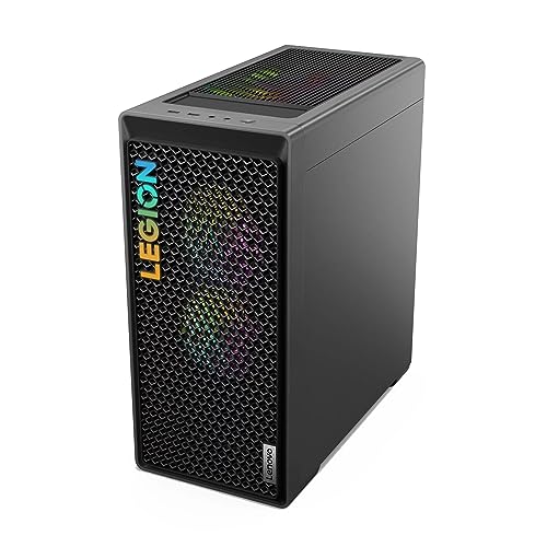 Lenovo Legion Tower 5i Gen 8 Gaming Desktop Computer - 14th Gen Intel Core i9-14900K 24-Core up to 6.0 GHz, 32GB DDR5 RAM, 1TB NVMe SSD, GeForce RTX 4070 12GB GDDR6X, Windows 11 Pro, Black