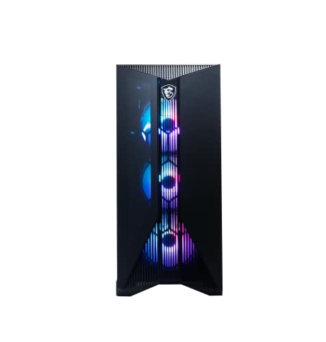 MSI Aegis RS Gaming Desktop: Intel Core i7-14700KF, Geforce RTX 4070 Ti Super, 64GB DDR5, 4TB m.2 NVMe SSD, Liquid Cooling, WiFi, Keyboard & Mouse, DIY Friendly, Windows 11 Home, Black