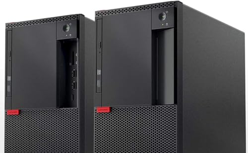 Lenovo ThinkCentre M910T Tower Desktop Computer PC, Core i5-7600 3.5GHz up to 4.1GHz, 16GB RAM, 512GB SSD, AC Wi-Fi, Wired Keyboard and Mouse, DisplayPort, Windows 10 Pro (Renewed)