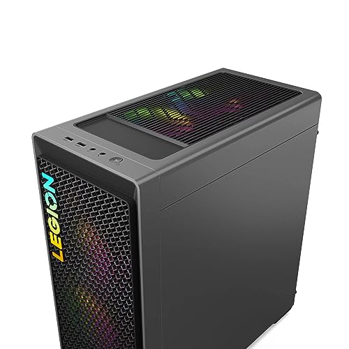 Lenovo Legion Tower 5i Gen 8 Gaming Desktop Computer - 14th Gen Intel Core i9-14900K 24-Core up to 6.0 GHz, 32GB DDR5 RAM, 1TB NVMe SSD, GeForce RTX 4070 12GB GDDR6X, Windows 11 Pro, Black