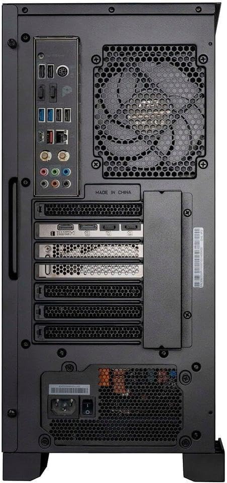 MSI Aegis RS Gaming Desktop: Intel Core i7-13700F Processor, RTX 4060 Ti, 64GB DDR5 RAM, 2TB M.2 NVMe + 2TB HDD, Fan Cooling, WiFi 6E, Keyboard & Mouse, DIY Friendly, Windows 11 Home, Black