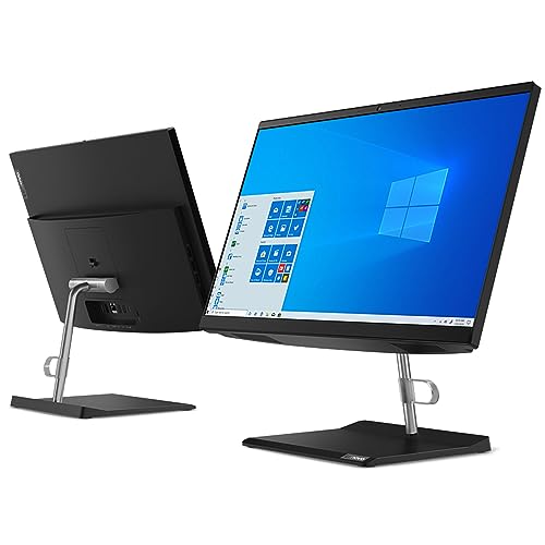 Lenovo V50a 24 AIO 23.8" FHD Business All-in-One Desktop Computer, Intel Core i3-10100T (Beat i5-8300H), 16GB DDR4 RAM, 512GB PCIe SSD, DVDRW, 802.11AC WiFi, Bluetooth 5.0, Windows 11 Pro, BROAG
