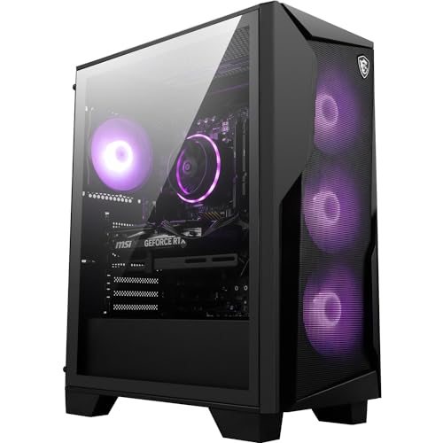 [2024] MSI Codex R2 B14NUD7-092US Pro Extreme (Intel Core i7-14700F, 64GB DDR5 RAM, 4TB NVMe SSD + 2TB HDD, NVIDIA GeForce RTX 4060Ti, Windows 11) Gaming Desktop PC