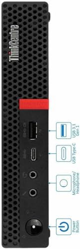 Lenovo ThinkCentre M920Q Tiny Desktop Computer, Intel Core i5-8500T 2.1GHz Up to 3.5GHz, 16GB DDR4, 512GB SSD, Keyboard&Mouse, HDMI, DP, WiFi, Bluetooth, Windows 10 Pro (Renewed)