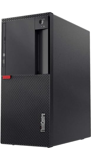 Lenovo ThinkCentre M910T Micro Tower PC Desktop Computer, Intel Core i5-7600 Up to 4.1GHz, 16GB RAM, 512GB SSD, Keyboard&Mouse, Wi-Fi, Bluetooth, DisplayPort, HDMI 4K Support, Windows 10 Pro (Renewed)