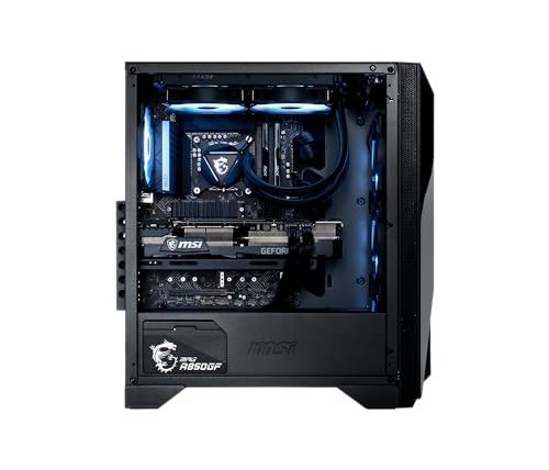 MSI Aegis RS Gaming Desktop: Intel Core i7-14700KF, Geforce RTX 4070 Super, 32GB DDR5, 2TB m.2 NVMe SSD, Liquid Cooling, WiFi, Keyboard & Mouse, DIY Friendly, Windows 11 Home: 14NUE7-671US