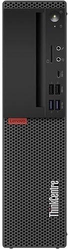 Lenovo ThinkCentre M720S SFF Desktop Computer, Core i3-8100 3.6GHz, 16GB RAM, 512GB Solid State Drive, Wired Keyboard & Mouse, Wi-Fi, Bluetooth, Windows 10 Pro 64-Bit (Renewed)
