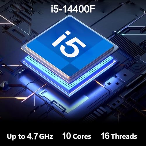 Lenovo Newest LOQ i5 RTX 4060 Premium Gaming Tower Desktop, i5-14400F(Beats Intel i7-13700H), NVIDIA GeForce RTX 4060, 32GB DDR5 RAM, 2TB SSD, Wired KB & Mouse, Wi-Fi 6, Windows 11 Pro