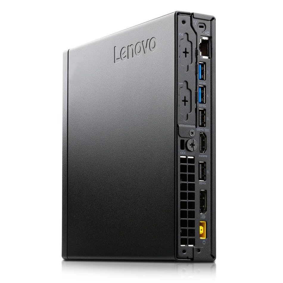 Lenovo ThinkCentre M920Q Tiny Desktop Computer, Intel Core i7-8700T 2.4GHz up to 4.0GHz, 16GB DDR4 RAM, 512GB SSD, Keyboard and Mouse, HDMI, DP, Wi-Fi, Windows 10 Pro (Renewed)
