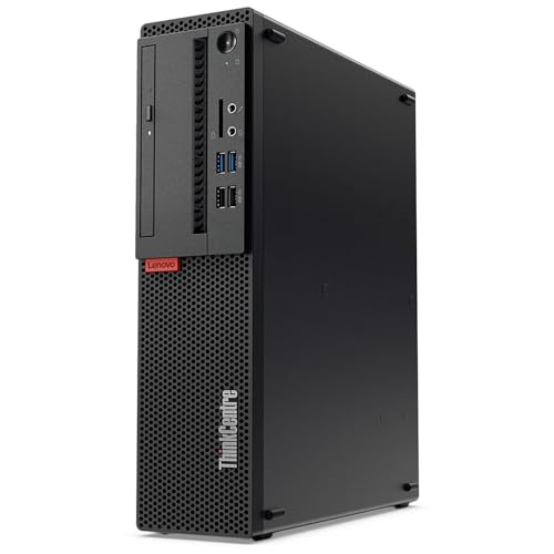Lenovo ThinkCentre M720s SFF Desktop Computer with 24" FHD Monitor, Intel Core i5-8500 up to 4.1GHz, 16GB RAM, 512GB SSD, Wired Keyboard and Mouse, Speakers, DVD, Wi-Fi, Win 10 Pro (Renewed)
