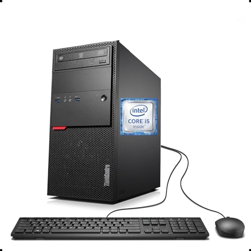 Lenovo ThinkCentre M900 Tower Desktop Computer, Core i5-6500 up to 3.6GHz, 16GB DDR4, 512GB SSD, WiFi, Windows 10 Pro 64-bit (Renewed)