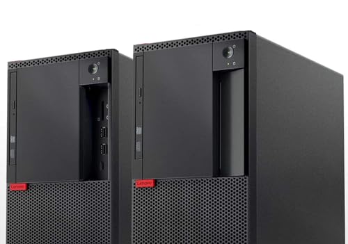 Lenovo ThinkCentre M910T Micro Tower PC Desktop Computer, Intel Core i5-7600 Up to 4.1GHz, 16GB RAM, 512GB SSD, Keyboard&Mouse, Wi-Fi, Bluetooth, DisplayPort, HDMI 4K Support, Windows 10 Pro (Renewed)