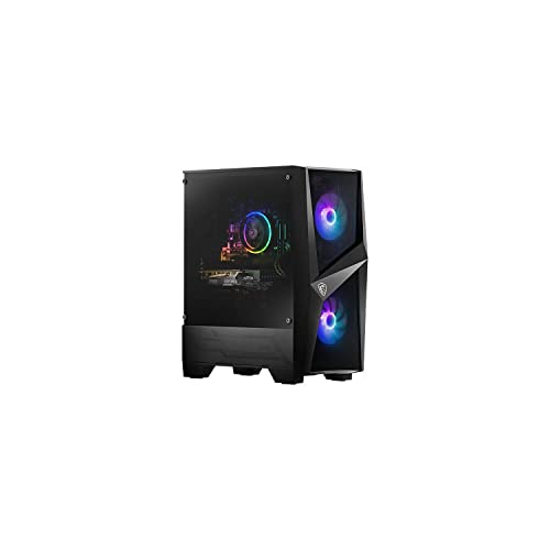 MSI Codex R Gaming Desktop, Intel Core i5-13400F, GeForce RTX 4060, 64GB RAM, 4TB SSD + 2TB HDD, RGB Fan Cooling, Wi-Fi, Keyboard & Mouse Included, DIY Friendly, Windows 11 Home