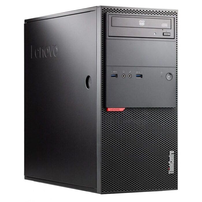 Lenovo ThinkCentre M900 Tower Desktop Computer, Core i5-6500 up to 3.6GHz, 16GB DDR4, 512GB SSD, WiFi, Windows 10 Pro 64-bit (Renewed)