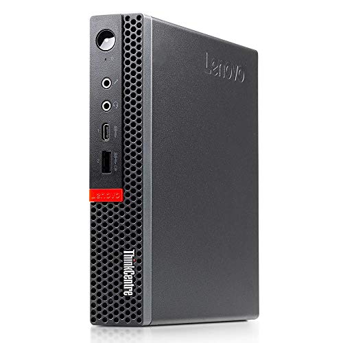 Lenovo ThinkCentre M920Q Tiny Desktop Computer, Intel Core i7-8700T 2.4GHz up to 4.0GHz, 16GB DDR4 RAM, 512GB SSD, Keyboard and Mouse, HDMI, DP, Wi-Fi, Windows 10 Pro (Renewed)