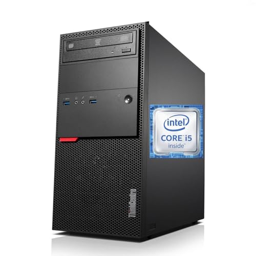 Lenovo ThinkCentre M900 Tower Desktop Computer, Core i5-6500 up to 3.6GHz, 16GB DDR4, 512GB SSD, WiFi, Windows 10 Pro 64-bit (Renewed)
