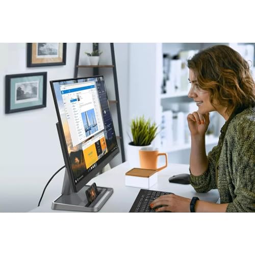 Lenovo V50t Gen 2 Business Desktop, Intel Quad-Core Processor, 4K 3-Monitor Support, DisplayPort, HDMI, VGA, Ethernet, DVD-RW, Wi-Fi, Bluetooth, Windows 11 Pro (32GB RAM | 256GB SSD + 1TB HDD), Black