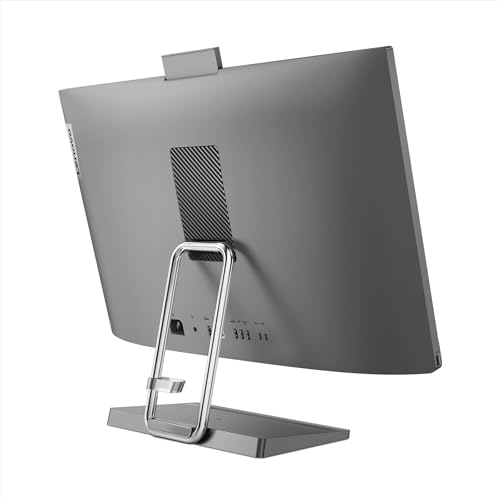 Lenovo IdeaCentre AIO 5 AIO Desktop 27" QHD IPS Anti-Glare Touchscreen 350nits 100Hz Intel 14-core i7-12700H Processor 32GB RAM 1TB SSD 5MP+ IR Camera JBL Win11 Grey + HDMI Cable