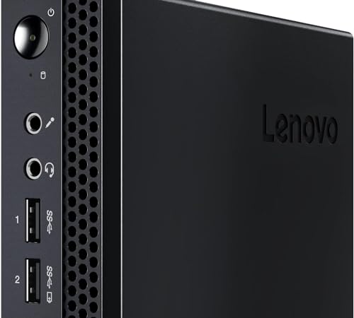 Lenovo ThinkCentre M625q Mini Desktop Computer (AMD E2-9000e 2-Core, 16GB RAM, 256GB PCIe SSD, Keyboard & Mouse, Integrated Graphics, 3 USB, 2 Display Port, Win 11 Pro) w/DKZ Hub USB Port Expander