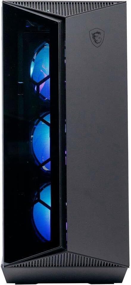 MSI Aegis RS Gaming Desktop: Intel Core i7-13700F Processor, RTX 4060 Ti, 32GB DDR5 RAM, 2TB M.2 NVMe, Fan Cooling, WiFi 6E, Keyboard & Mouse, DIY Friendly, Windows 11 Home, Black