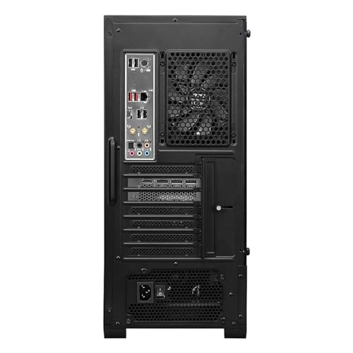 MSI COSEDX R Gaming Desktop Computer, Intel Core i5-12400 Processor, RTX 4060, RGB Fan Cooling, WiFi 6, DisplayPort, HDMI, Gaming Keyboard and Mouse, Windows 11 (64GB DDR5 RAM | 2TB PCIe SSD), Black