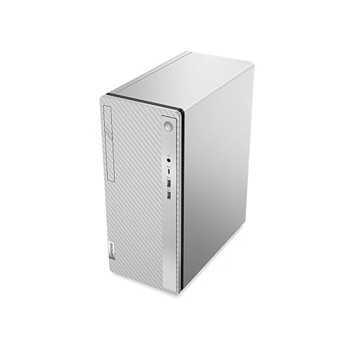 Lenovo IdeaCentre 5 i5 Tower Desktop, Intel Core i5-12400 Processor, 16GB RAM, 1TB SSD, HDMI, DVD, Wired KB & Mouse, Bluetooth, Wi-Fi 6, Windows 11 Home