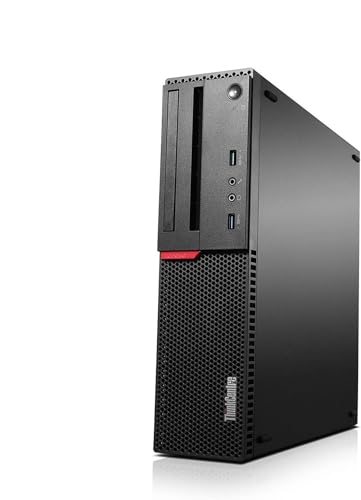 Lenovo ThinkCentre M800 SFF Gaming Desktop Computer PC, NVIDIA GeForce GT730 2GB, Core i5 6400 3.1GHz, 16GB RAM, 512GB SSD, Keyboard and Mouse, Windows 10 Pro (Renewed)