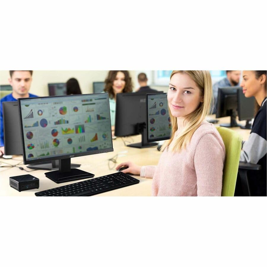 MSI Cubi N ADL Cubi N ADL S-055BUS Desktop Computer DDR4 SDRAM M.2 SSD - Mini PC