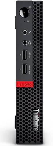 Lenovo ThinkCentre M625 Mini Desktop Computer PC [Windows 11 Pro], 2-core AMD A4-9120C (up to 2.4 GHz), 8GB RAM, 256GB PCIe SSD, AMD Radeon R4 Graphics, AC Wi-Fi, Bluetooth 5.0, USB, RJ-45, w/Battery