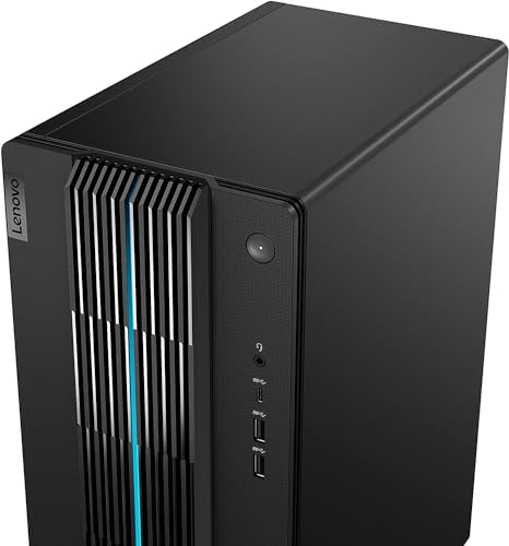 Lenovo IdeaCentre 5i Gaming Desktop Computer PC [Windows 11 Pro], Intel 6-Core i5-12400, NVIDIA GeForce RTX 3050 Graphics, 16GB RAM, 2TB SSD+1TB HDD, Wi-Fi 6, Bluetooth 5.1, USB, RJ-45, w/Hub, black
