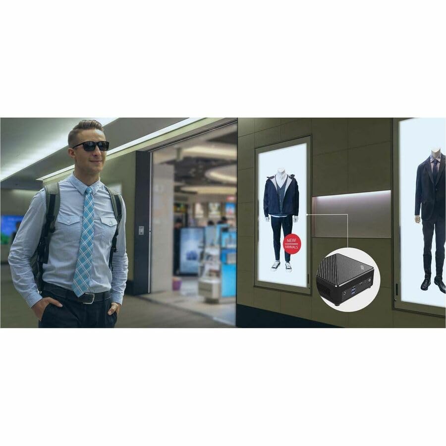 MSI Cubi N ADL Cubi N ADL S-055BUS Desktop Computer DDR4 SDRAM M.2 SSD - Mini PC