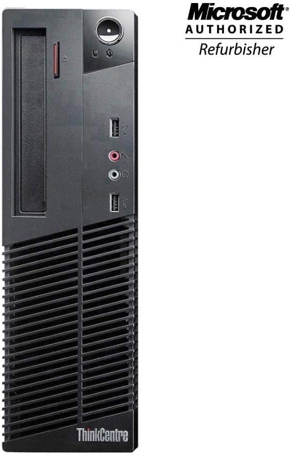 Lenovo ThinkCentre M83 SFF Desktop Computer PC, Core i5 3.2GHz up to 3.6GHz, 8GB RAM, 512GB SSD, RGB Keyboard&Mouse, DP, USB 3.0, Windows 10 Professional (Renewed)