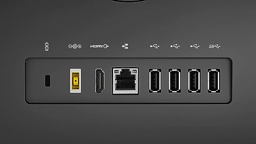 Lenovo V130 AIO 19.5" WXGA+ Business All-in-One Desktop Computer, Intel Celeron J4025, 8GB DDR4 RAM, 256GB SSD, DVDRW, WiFi, Bluetooth, Keyboard and Mouse, Windows 11 Pro, BROAG