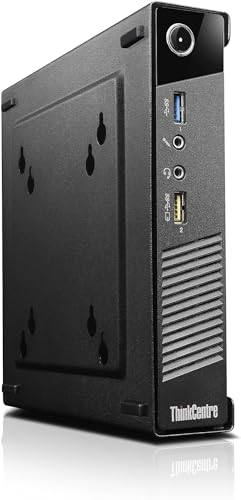 Lenovo ThinkCentre M73 Tiny Desktop Computer, Core i5-4570 3.2GHz up to 3.6GHz, 16GB RAM, 512GB SSD, WIFI, BT, VGA, DP port, Wired Keyboard and Mouse, Windows 10 Pro (Renewed)