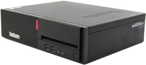 Lenovo ThinkCentre M910s SFF Desktop Computer Core i7-7700 3.60 GHz 16GB DDR4 RAM 1TB SSD, Keyboard & Mouse, VGA, DisplayPort, Windows 10 Pro (Renewed)