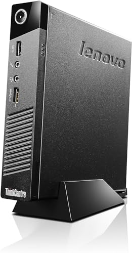 Lenovo ThinkCentre M73 Tiny Desktop Computer, Core i5-4570 3.2GHz up to 3.6GHz, 16GB RAM, 512GB SSD, WIFI, BT, VGA, DP port, Wired Keyboard and Mouse, Windows 10 Pro (Renewed)