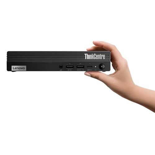 Lenovo ThinkCentre M70q MFF Business Desktop, 13th Gen Intel Core i5-13400T, 16GB RAM, 256GB SSD, Wired Keyboard & Mouse, Antenna, HDMI, DP Port, RJ45, Wi-Fi 6, Windows 11 Pro, Black