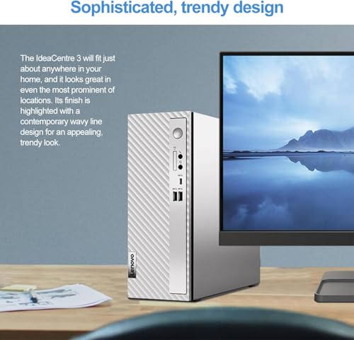 Lenovo IdeaCentre 3i Desktop Computer, 14th Intel Core i5 14400 Processor, 32GB RAM, 1TB PCIe SSD, DVD, Wi-Fi 6, BlueTooth, HDMI, Windows 11, w/WOWPC 512GB External Storage
