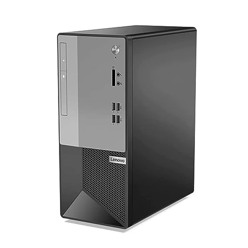 Lenovo Business Tower Desktop Computer, Intel 4-Core Processor(Up to 4.3Ghz), 16GB RAM, 256GB SSD + 1TB HDD, 4K Monitor Support, DP, HDMI, VGA, DVD-RW, Wi-Fi, Bluetooth, Windows 11 Pro (Renewed)