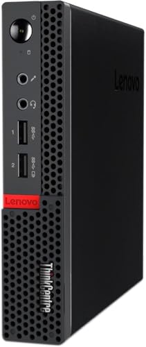 Lenovo ThinkCentre M625q Mini PC Desktop, AMD A4-9120e Processor, DisplayPort, Wi-Fi, Bluetooth, RJ-45, Windows 11 Pro (16GB RAM/1TB+1TB SSD)