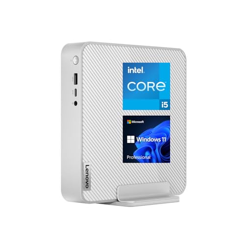 Lenovo IdeaCentre Newest Business Mini Desktop, 13th Gen Intel i5-13500H, 16GB RAM, 1TB PCIe M.2 SSD, RJ-45, HDMI, Wi-Fi 6, Bluetooth, Windows 11 Pro, Grey