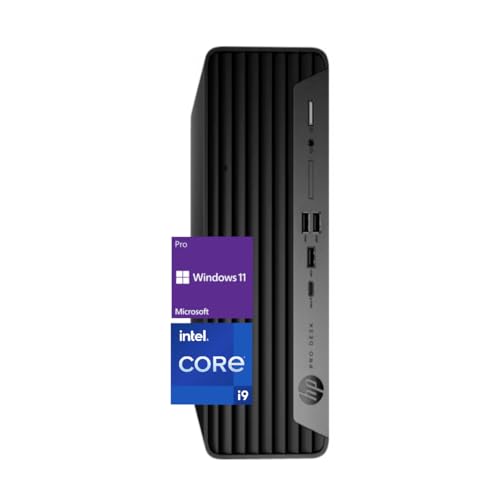 hp Newest ProDesk SFF - Business | Home Use Desktop Computer - Windows 11 Pro - HDMI - Display Port (Intel 16-Core 12th i9 Processor, 64GB RAM | 1TB SSD)