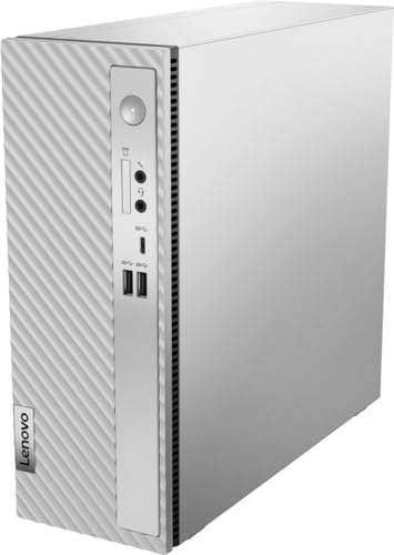 Lenovo IdeaCentre 3i Business Desktop Intel 10-core i5-14400 (Beats i7-12700) 64GB RAM 2TB SSD USB-C Win11 Silver + HDMI Cable