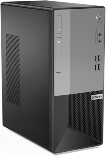 Lenovo V50t Gen 2 Business Desktop Computer, Intel 4-Core Processor(Up to 4.3Ghz), 32GB RAM, 2TB PCIe SSD, 4K 3-Monitor Support, DisplayPort, HDMI, VGA, DVD-RW, Wi-Fi, Bluetooth, Windows 11 Pro