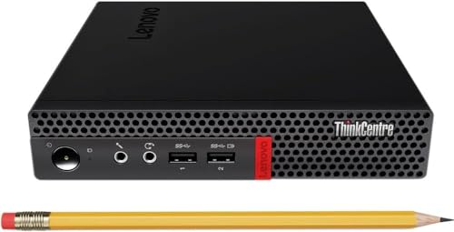 Lenovo ThinkCentre M625q Mini PC Desktop, AMD A4-9120e Processor, DisplayPort, Wi-Fi, Bluetooth, RJ-45, Windows 11 Pro (16GB RAM/1TB+1TB SSD)