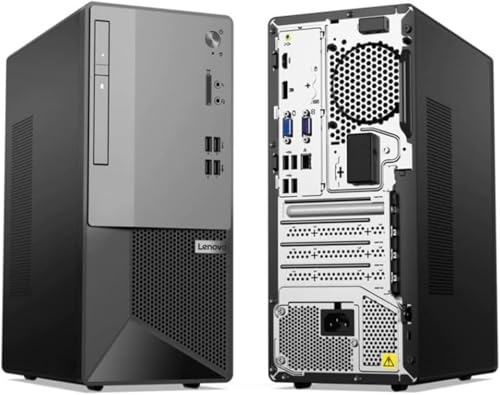 Lenovo V50T G2 Business Desktop, Intel i9-11900 Processor, 32GB RAM, 2TB SSD, No Wi-Fi, Wired Keyboard & Mouse, SD Card Reader, DVD-RW, HDMI, DP, RJ-45, VGA, Windows 11 Pro, Black