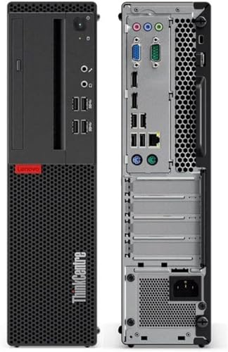Lenovo ThinkCentre M710S SFF PC Desktop Computer, Intel Core 6th 3.7GHz, 16GB RAM, 256GB SSD, VGA, DP, Wifi, RGB Keyboard&Mouse, Windows10 Pro (Renewed)