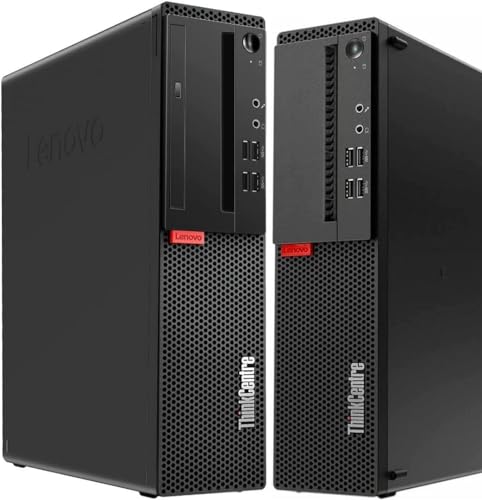 Lenovo ThinkCentre M710S SFF PC Desktop Computer, Intel Core 6th 3.7GHz, 16GB RAM, 256GB SSD, VGA, DP, Wifi, RGB Keyboard&Mouse, Windows10 Pro (Renewed)