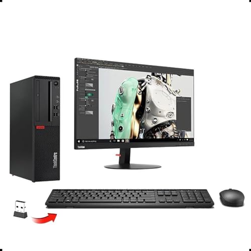Lenovo ThinkCentre M910S SFF Desktop Computer Intel Quad Core i5-6500 up to 3.6GHz 16G DDR4 RAM 1TB SSD, RGB Keyboard & Mouse, Wi-Fi, Bluetooth, DP, VGA, Windows 10 Pro 64 bit (Renewed)