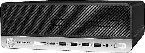 HP ProDesk 600 G5 SFF Business Desktop PC, Core i5-9500 3.0GHz, 32GB RAM, 512GB SSD, WiFi, BT, Including Mouse & Keyboard, Windows 11 Pro (Renewed)